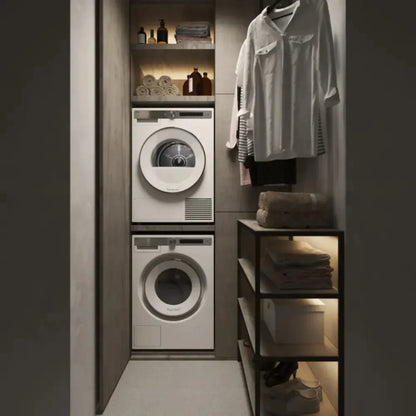 Asko 24" Vented Dryer, Style, White - T611VUW