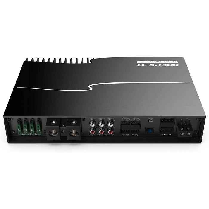 AudioControl LC-5.1300 High-Power 3 or 5-Channel Amplifier, AccuBASS Car Amp - LC51300