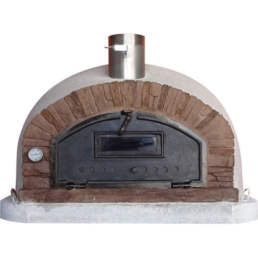 Authentic Pizza Ovens 'Buena Ventura Sierra’ Premium Wood-Fired Pizza Oven / Handmade, Brick, Stacked Stone, Bake, Roast / BUENAR