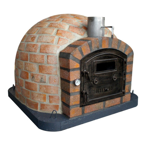 Authentic Pizza Ovens ‘Lisboa Rustic’ Premium Wood-Fired Pizza Oven / Handmade, Brick, Bake, Roast, Rotisserie / LISRUSTIC
