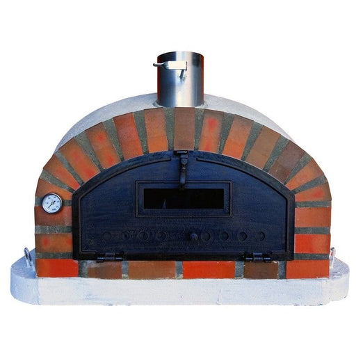 Authentic Pizza Ovens ‘Pizzaioli Rustic Arch’ Premium Wood-Fired Pizza Oven / Handmade, Brick, Bake, Roast / PIZRAPREM