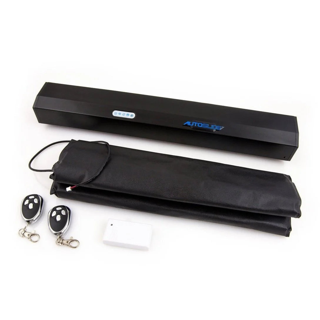 AutoSlide Automatic Sliding Patio Door System - Pressure Activated Electronic Doormat Pet Door Kit - AS-AS084DMB