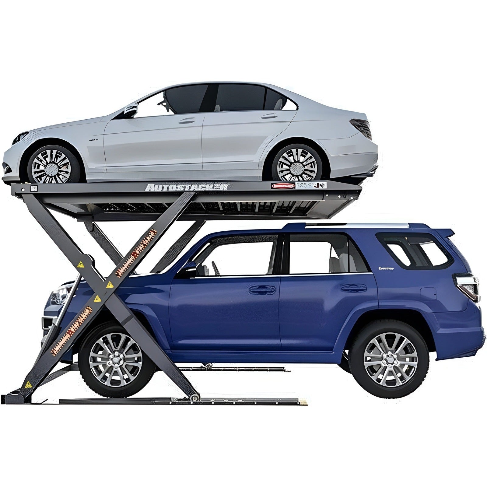 Autostacker A6W-OPT1-G 6,000 Lbs STD Console w/PU, WIDE Parking Lift Galvanized - 5175282