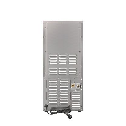 Avallon 15 Inch Wide 26 Lbs. Built-In / Free Standing Outdoor Ice Maker with 56 Lbs. Daily Ice Production and Factory Installed Pump - AIMG151PSSORH