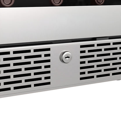 Avallon 15 Inch Wide 27 Bottle Capacity Single Zone Wine Cooler with Right Swing Door - AWC152SZRH