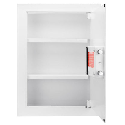 Liberty Safe Barska Biometric Wall Safe White AX13030