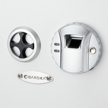 Liberty Safe Barska Biometric Wall Safe White AX13030