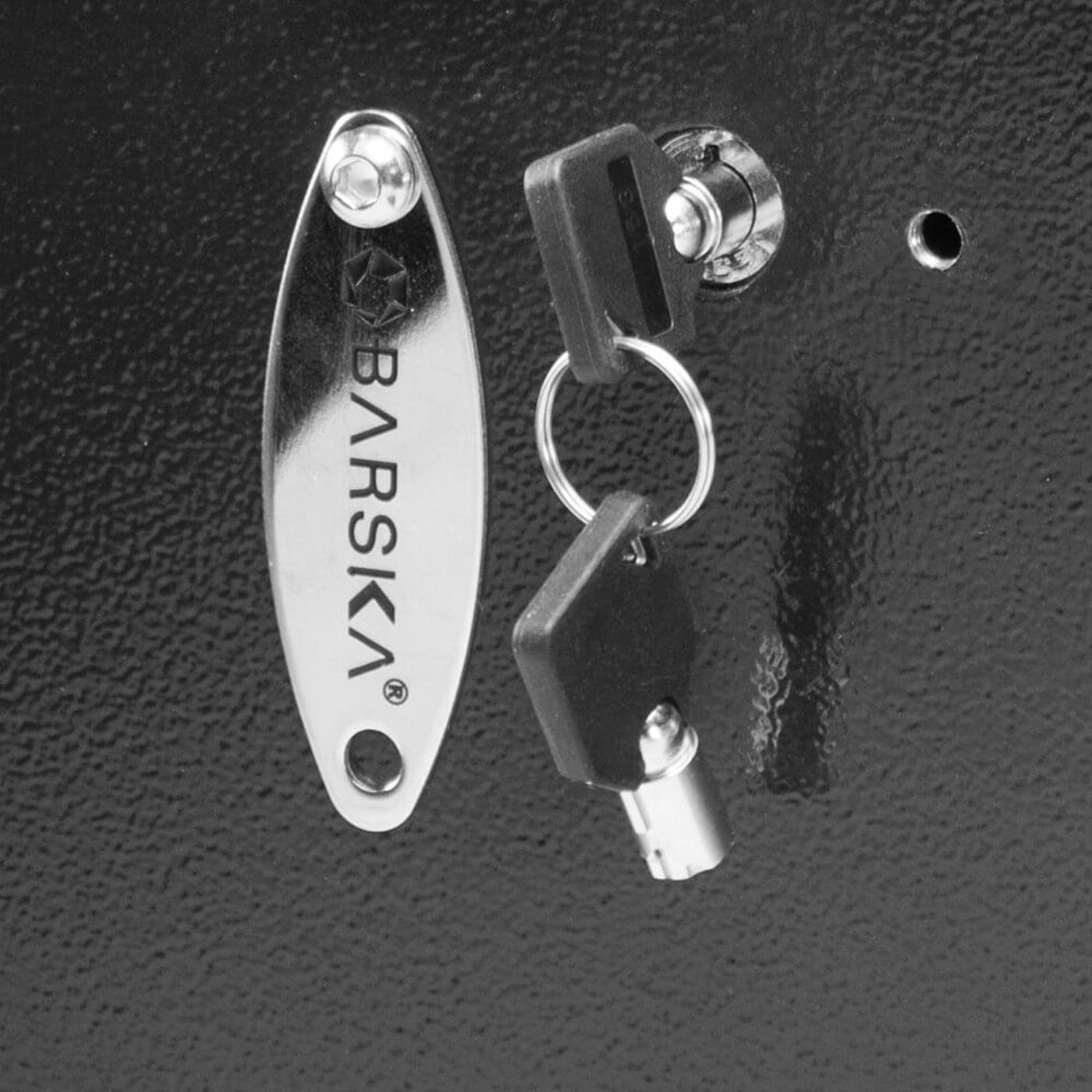Liberty Safe Barska Biometric Wall Safe Left Hand Opening AX13034