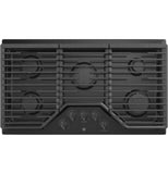 GE APPLIANCES JGP5036DLBB GE(R) 36" Built-In Gas Cooktop with 5 Burners and Dishwasher Safe Grates - JGP5036DLBB-KT