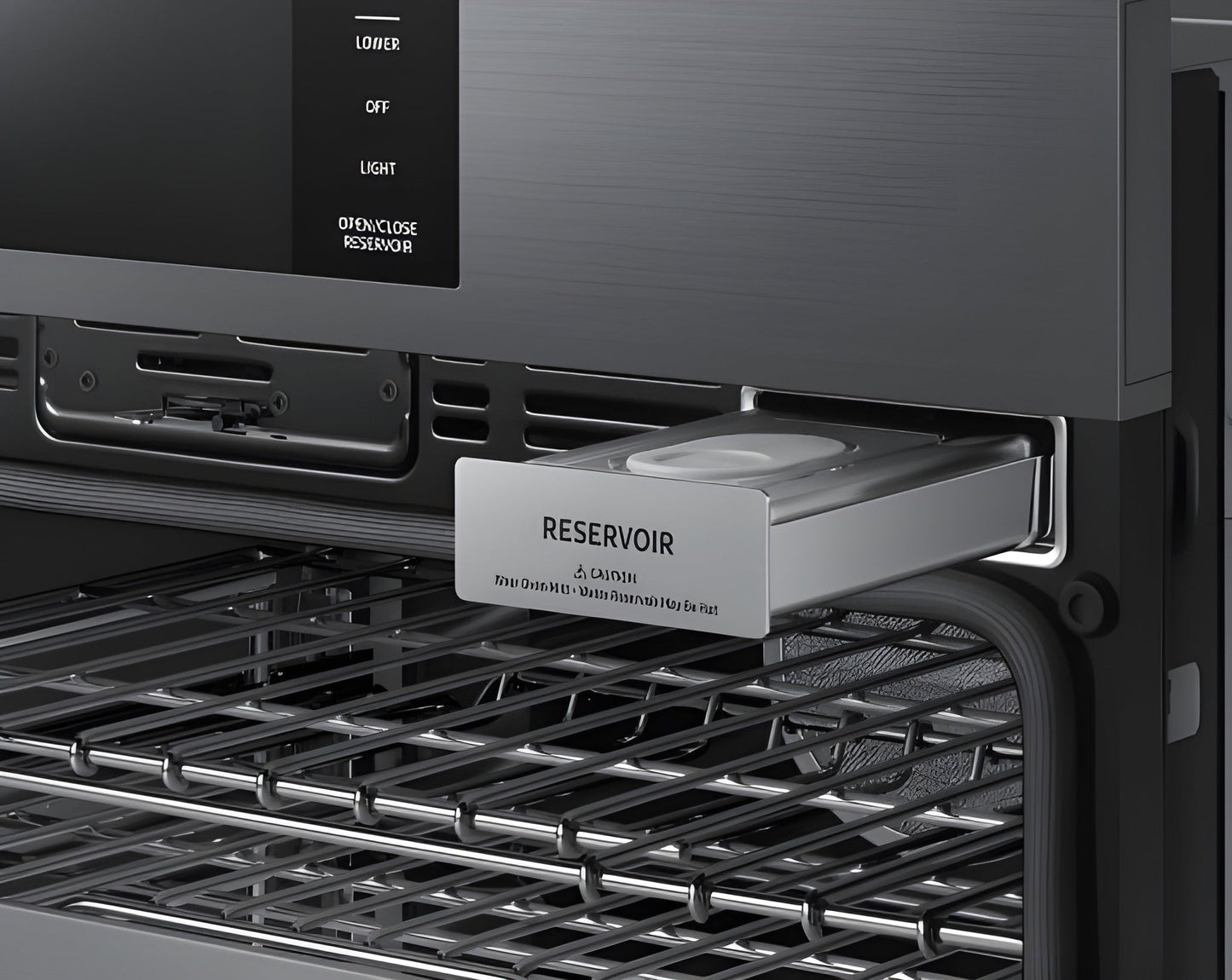 DACOR 30" Steam-Assisted Double Wall Oven, Graphite Stainless Steel - DOB30M977DM-KT