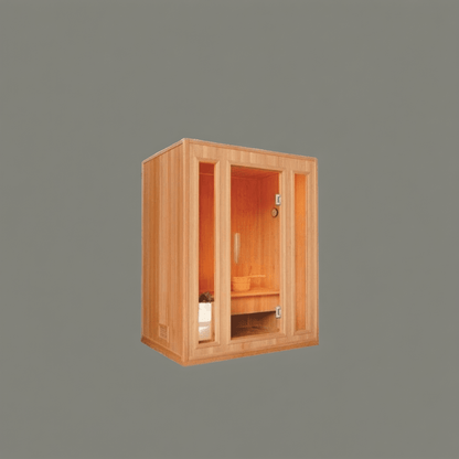 SunRay Southport Harvia Indoor 3 Person Traditional Steam Sauna - HL300SN