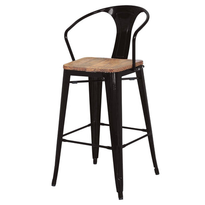 New Pacific Direct Metropolis Metal Bar Stool, (Set of 4) -  938544-B