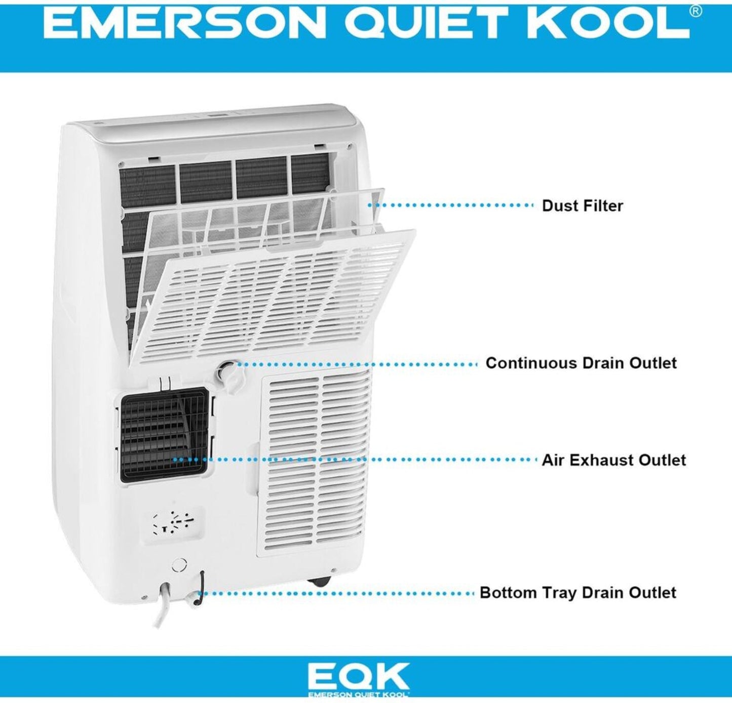 Emerson Quiet - Portable Air Conditioners | EAPC10RSC1