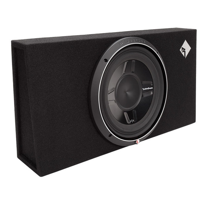 Rockford Fosgate 12" 800 Watts Shallow Loaded Subwoofer Sub Enclosure 4 Pack - 193905