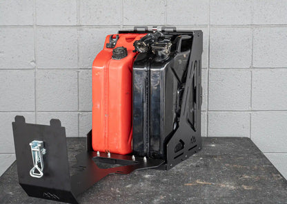 Backwoods Adventure Jerry's Can Holder - Dual Universal Jerry Can Carrier - BWAC-9530