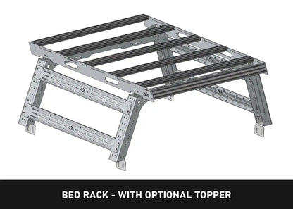 Backwoods Adventure Toyota Tacoma Overland Bed Rack (2005-2026) - BWTT4B-9845