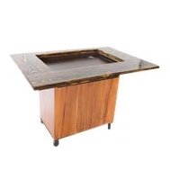 Backyard Hibachi Grill African Mahogany - BY-BHPOGAM