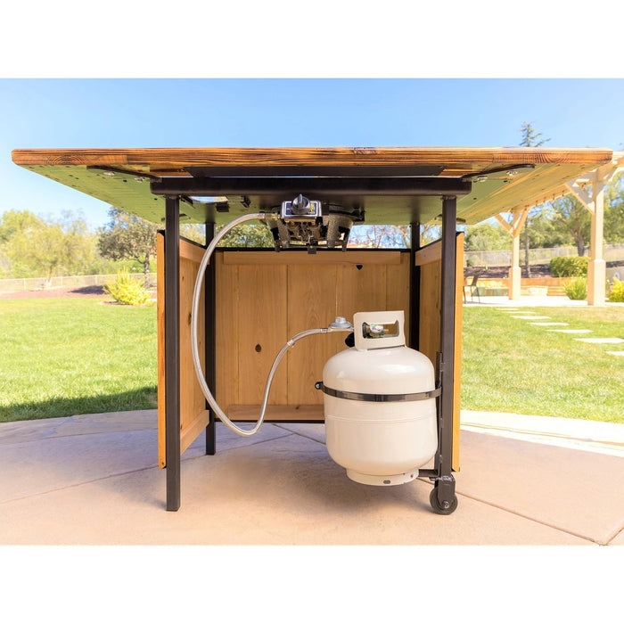 Backyard Hibachi Grill Mahogany - BY-BHPOGM