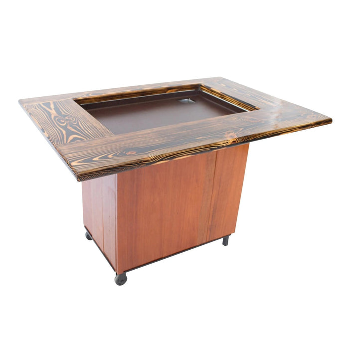 Backyard Hibachi Grill Mahogany - BY-BHPOGM