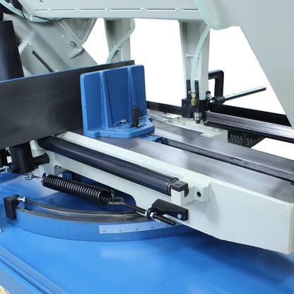 Baileigh BS-330M; 220 Volt 3 Phase Metal Cutting Band Saw Mitering Vice and Head 1-1/4" Blade Width