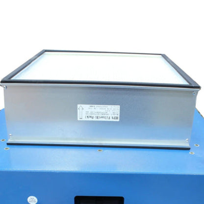 U.S Industrial Baileigh MDC-3500-HD; 230V 3 5HP Metal Dust Collector, Air Pulse Clean w/ HEPA Filter, 10" Port
