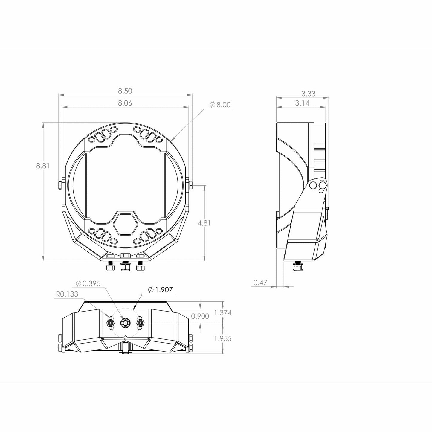 Baja Designs LP9 Racer Edition LED Light Pod - 330001