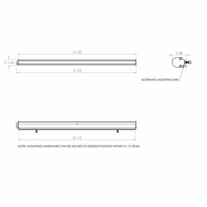 Baja Designs Universal RTL-S LED Rear Light Bar with Turn Signal - 103004
