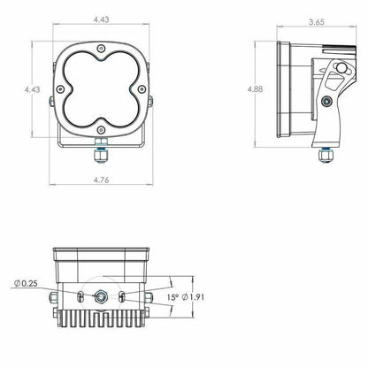 Baja Designs XL Racer Edition LED Light Pod - 680002
