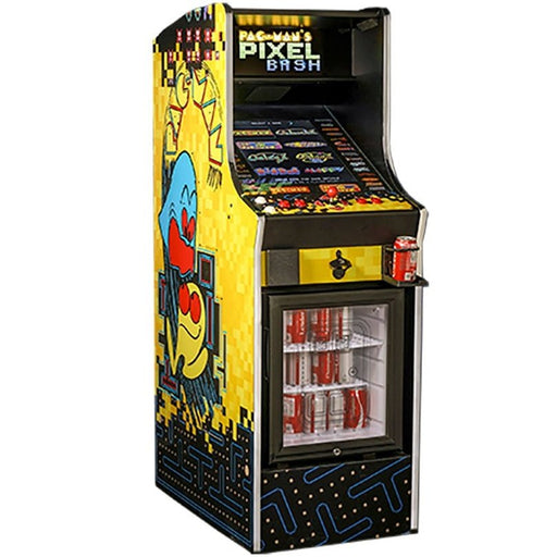 Bandai Namco Amusement America Pacman Pixel Bash Cabaret With Mini Fridge Arcade Game Machine PAC-MF