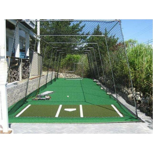 BATCO #36 Trapezoid Batting Cage Net w/ Frame Corner Kit