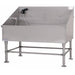 PETLIFT Stainless Steel Classic Dog Grooming Bath Tub 60" - PL-BT-LE58