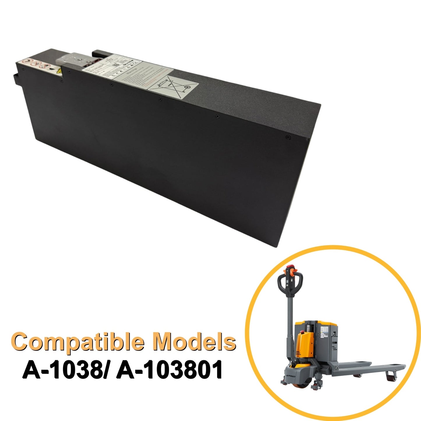 Apollolift 48V/20Ah Battery For A-1038 - 35304000546