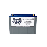 BattleBorn 100Ah 12V LiFePO4 Deep Cycle Battery Deep Cycle Lithium Solar Battery - BB10012