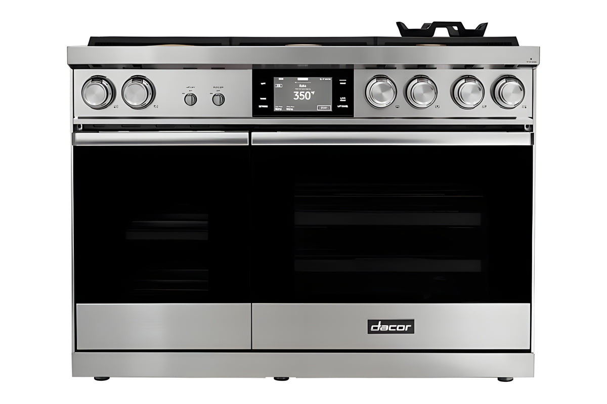 DACOR 48" Range, Stainless Steel, Natural Gas - DOP48M86DLS-KT