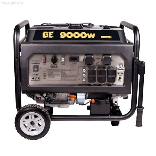 BE Power Equipment 9000 Watt Electric Start Generator - PowerGen USA - BE-9000ER