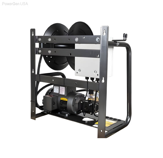 BE Power Equipment 1500 PSI 2.0 GPM Wall Mount Electric Pressure Washer with a Baldor Motor and General Triplex Pump - PowerGen USA - X-1520FW1GENH