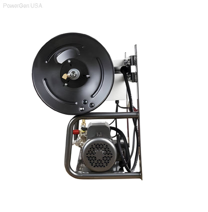 BE Power Equipment 1500 PSI 2.0 GPM Wall Mount Electric Pressure Washer with a Baldor Motor and General Triplex Pump - PowerGen USA - X-1520FW1GENH