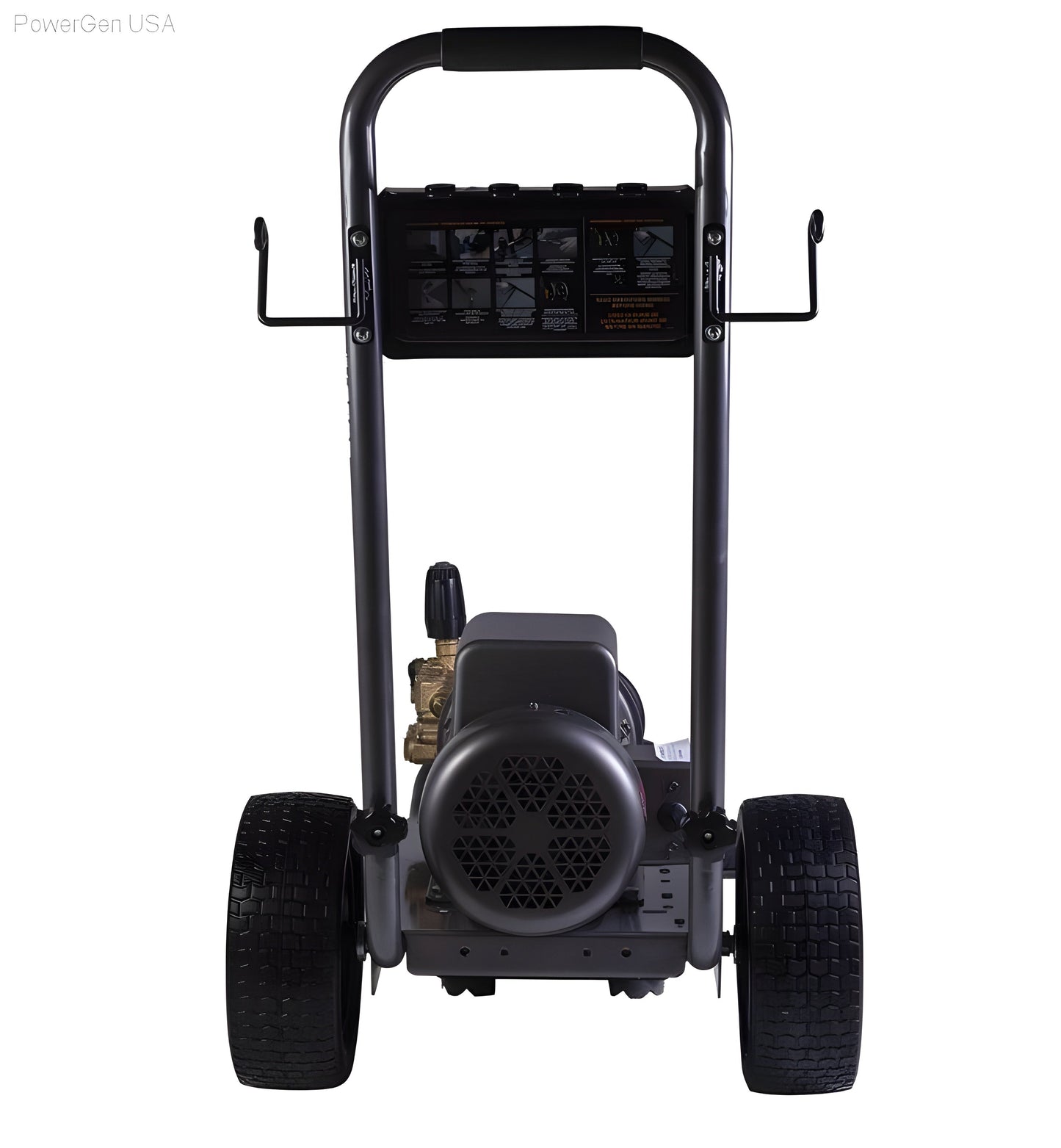 BE Power Equipment 2700 PSI  3.5 GPM Electric Pressure Washer with Baldor Motor and AR Triplex Pump - PowerGen USA - B2775EA