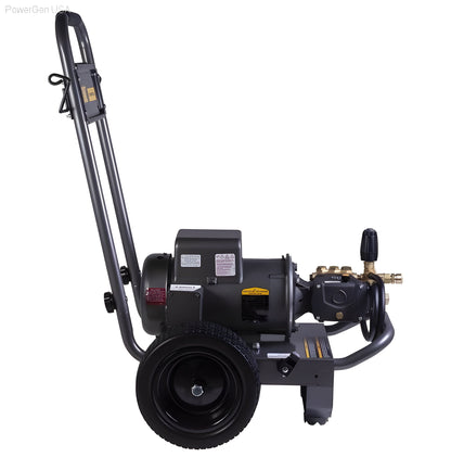 BE Power Equipment 2700 PSI  3.5 GPM Electric Pressure Washer with Baldor Motor and AR Triplex Pump - PowerGen USA - B2775EA