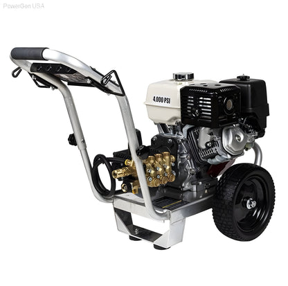 BE Power Equipment 2500 PSI  3.0 GPM Gas Pressure Washer with Honda GX200 Engine and General Triplex Pump - PowerGen USA - B2565HGS