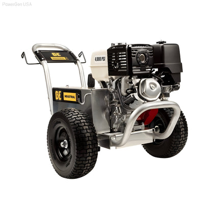 BE Power Equipment 4000 Psi 4.0 GPM Honda GX390 Engine Gas Belt Drive Pressure Washer - PowerGen USA - B4013HABG