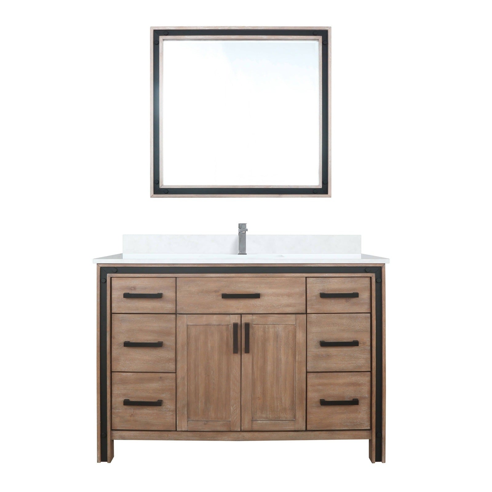Ziva 48" x 22" Single Bath Vanity - Backyard Provider