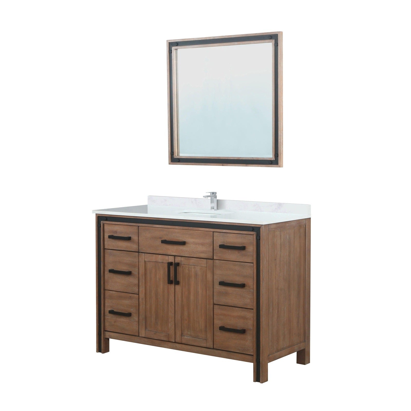 Ziva 48" x 22" Single Bath Vanity - Backyard Provider