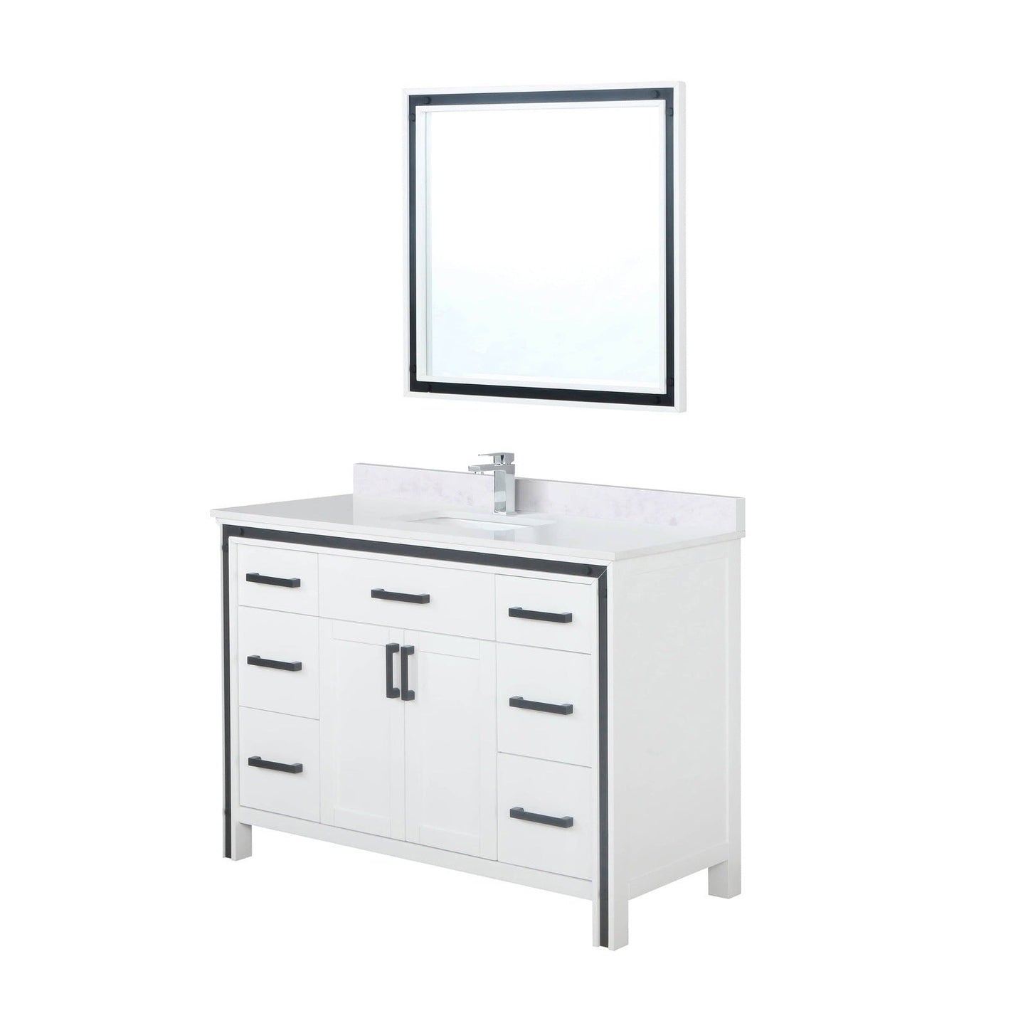 Ziva 48" x 22" Single Bath Vanity - Backyard Provider