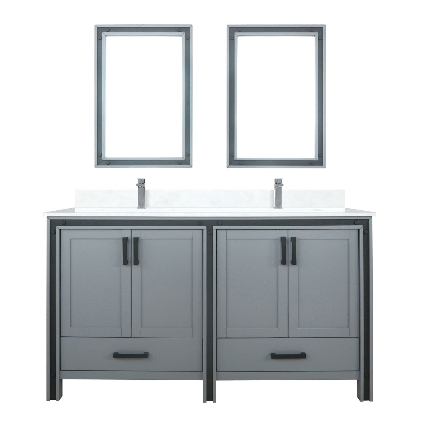 Ziva 60" x 22" Double Bath Vanity - Backyard Provider