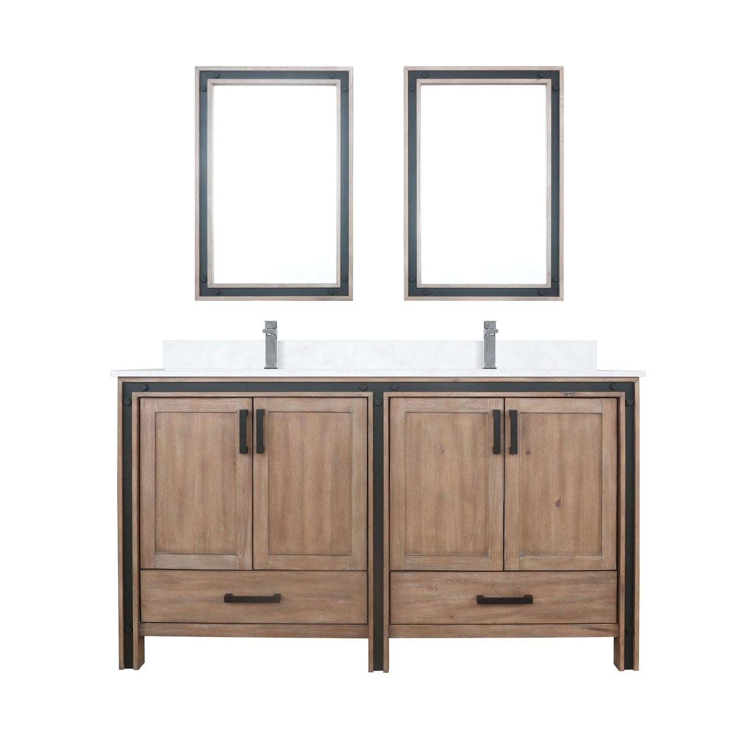 Ziva 60" x 22" Double Bath Vanity - Backyard Provider