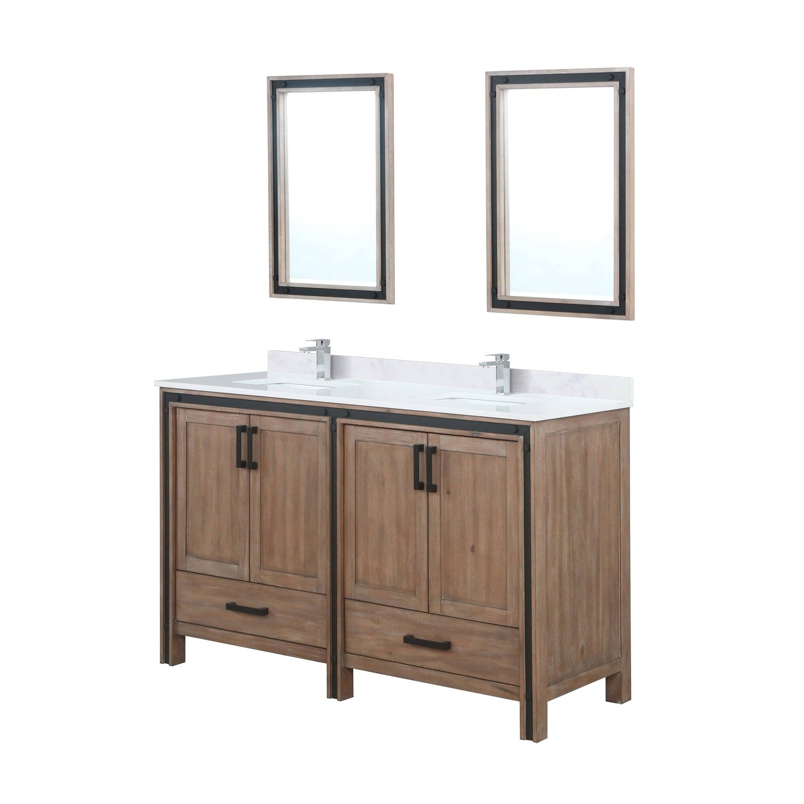 Ziva 60" x 22" Double Bath Vanity - Backyard Provider