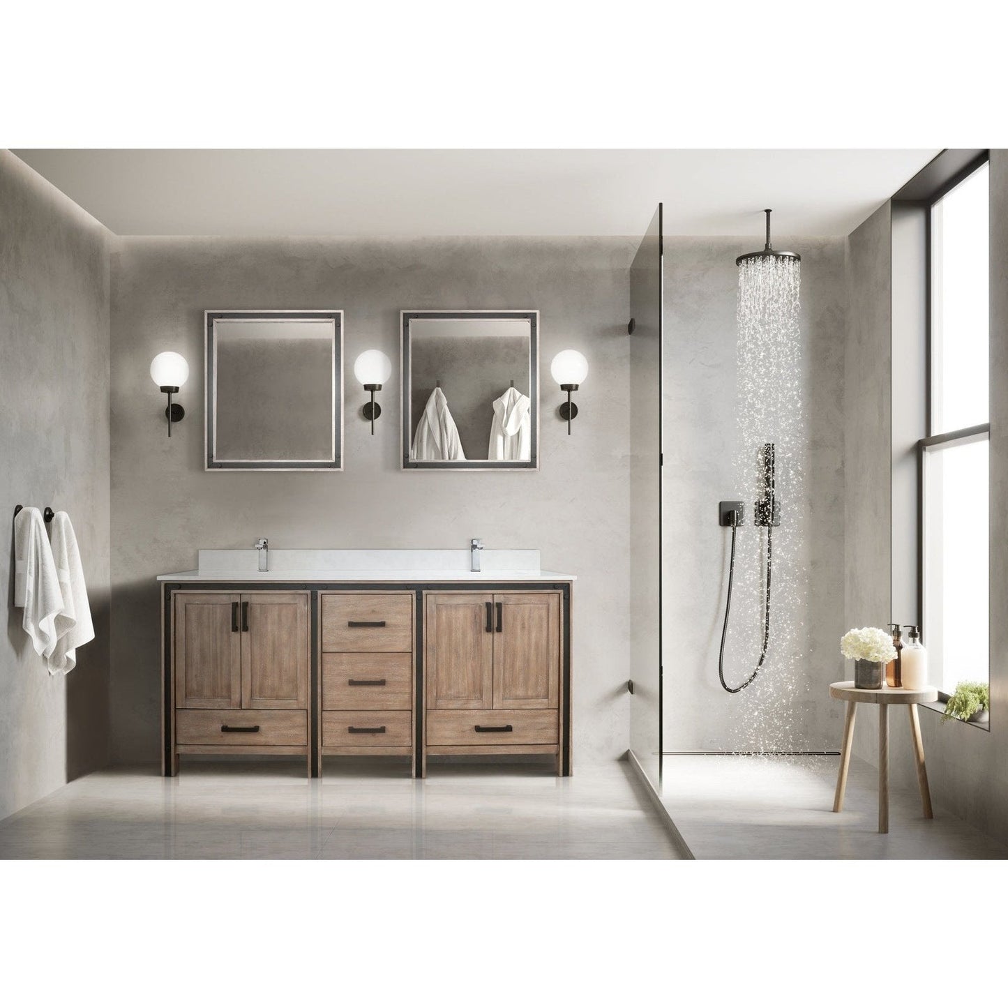 Ziva 72" x 22" Double Bath Vanity - Backyard Provider
