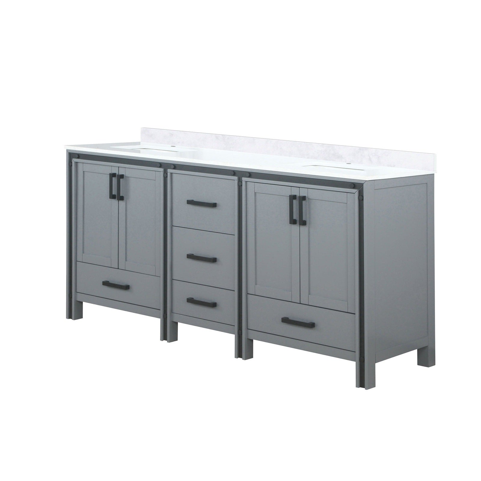 Ziva 72" x 22" Double Bath Vanity - Backyard Provider