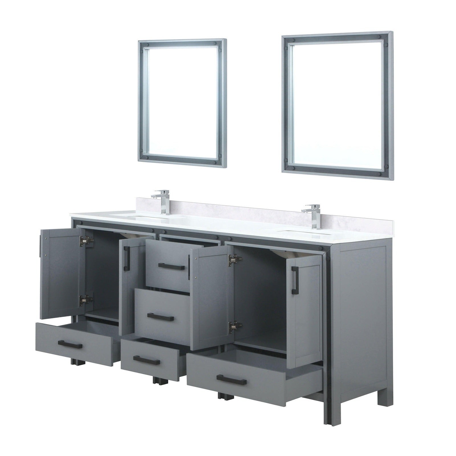Ziva 72" x 22" Double Bath Vanity - Backyard Provider